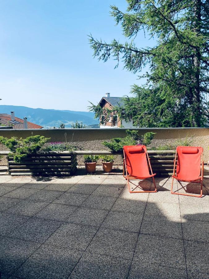 Font-Romeu : T2 Avec Grande Terrasse Et Garage公寓 外观 照片