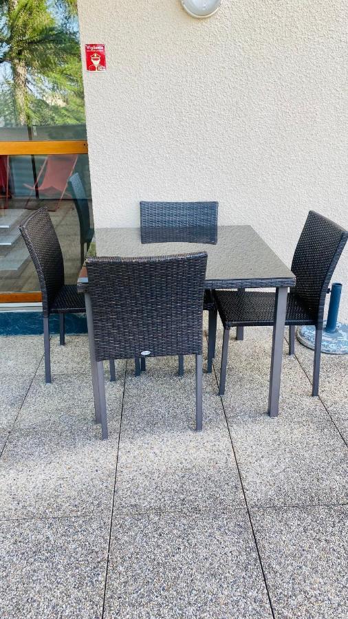 Font-Romeu : T2 Avec Grande Terrasse Et Garage公寓 外观 照片